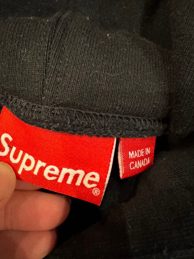 Supreme ブラック パーカー　ツノ　美品