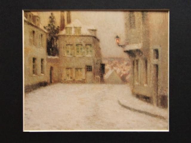 Henri le Sidaner、超希少画・海外レゾネ、新品高級額・額装付 ファイル:Le Sidaner, Le table bleue, Gerberoy.jpg - Wikipedia