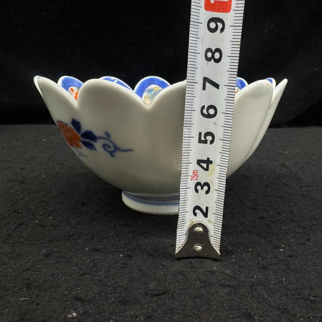 明治の有田焼 年木庵江上製 色絵12弁の菊形輪花向付 骨董 - メルカリ