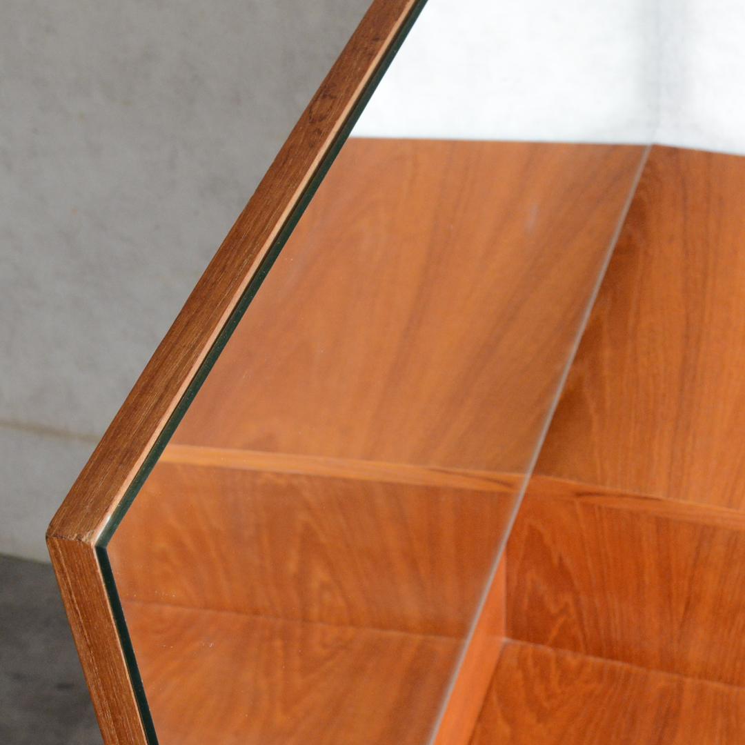 イギリスヴィンテージ チーク ドレッサー チェスト 鏡台 キャビネット