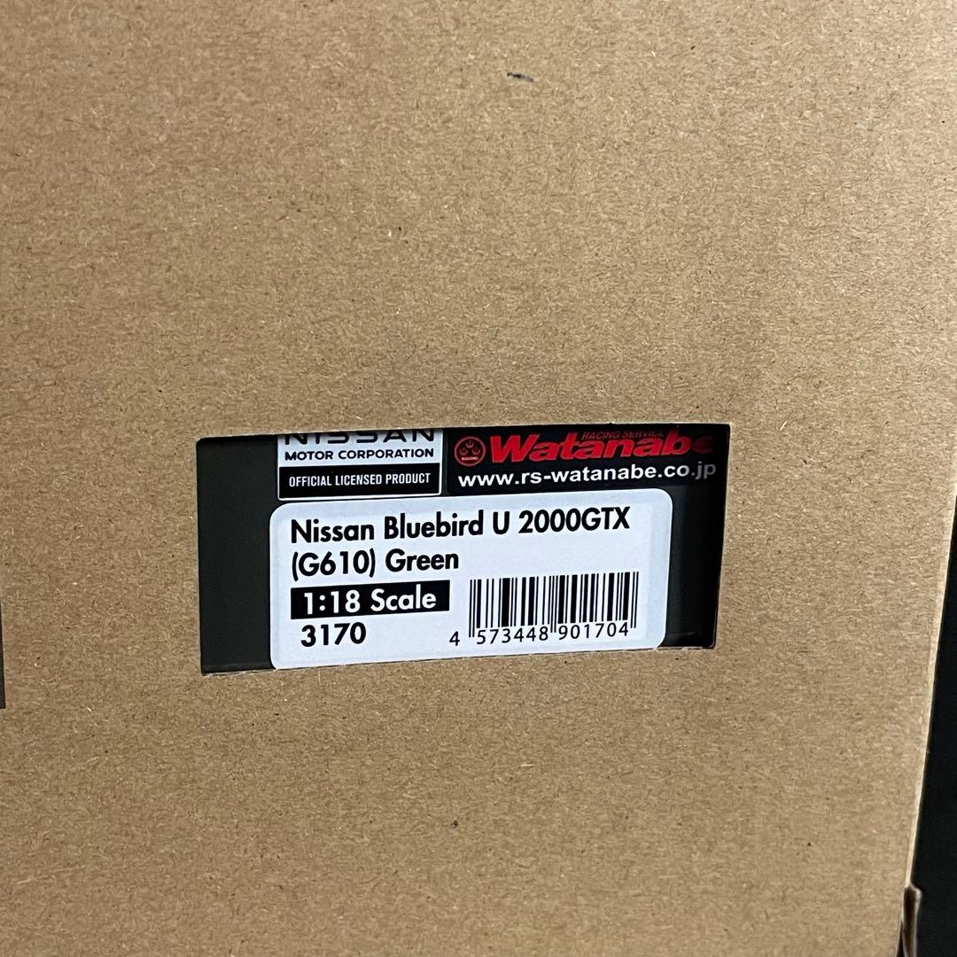 1/18 イグニッションモデル ダッドサン ブルーバードU 2000 GTX