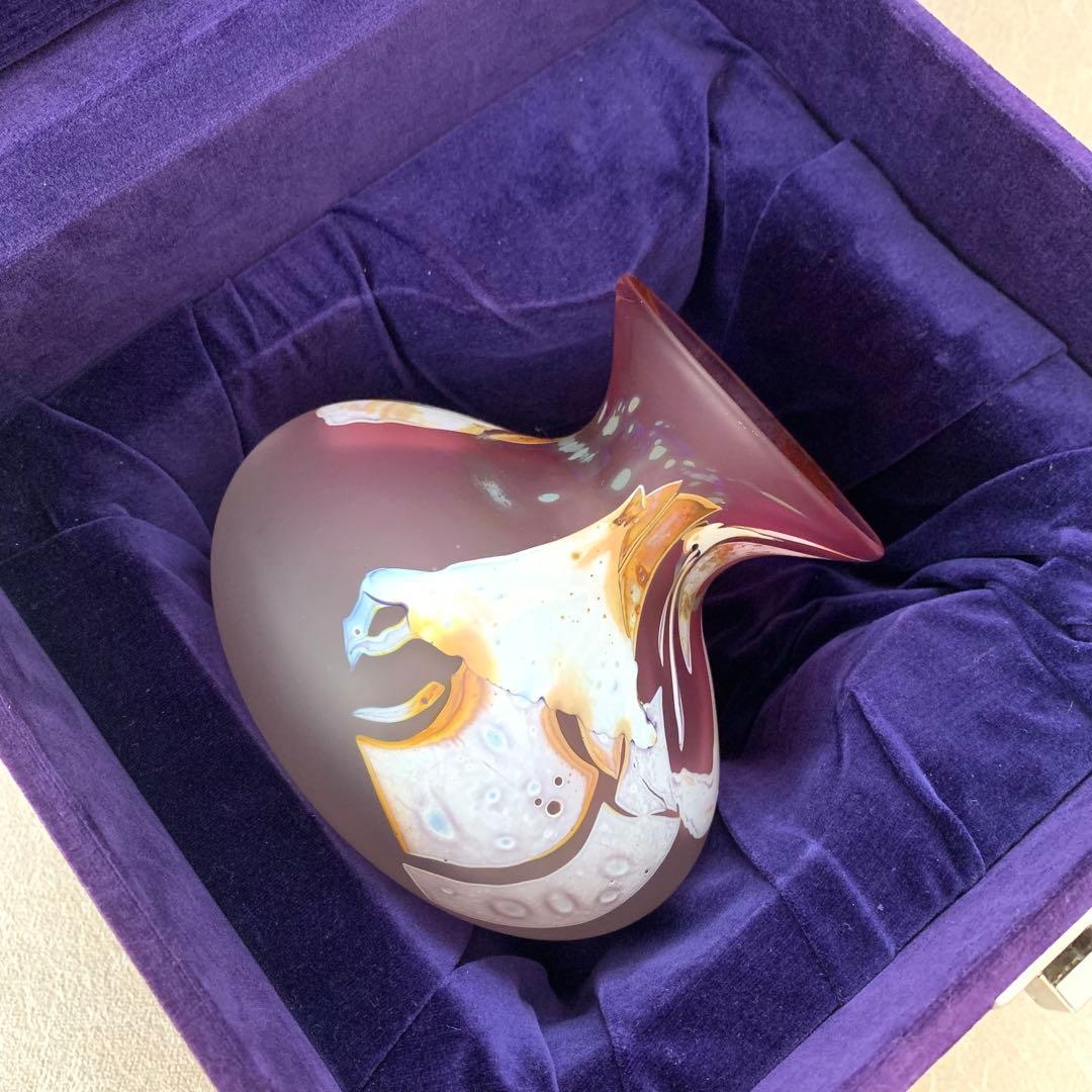 ガラス作家 『 ルイ・ルルー 』 花瓶 花器 - メルカリ