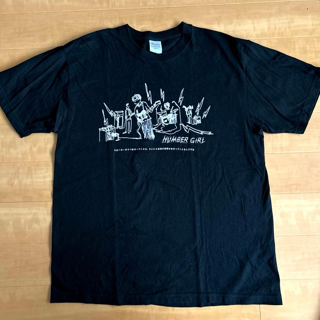 number girl Tシャツ非売品バンドTシャツ