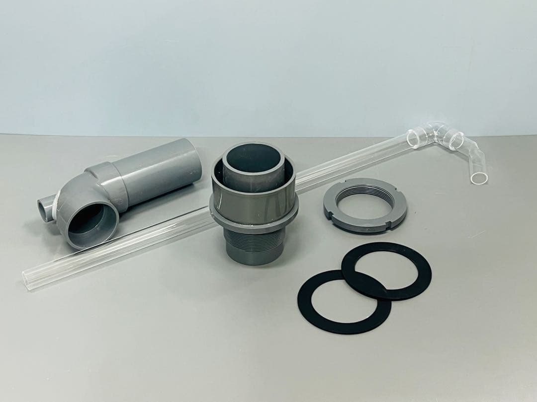 オーバーフロー水槽H450用 三重管セット 40A バルソケ仕様 - メルカリ