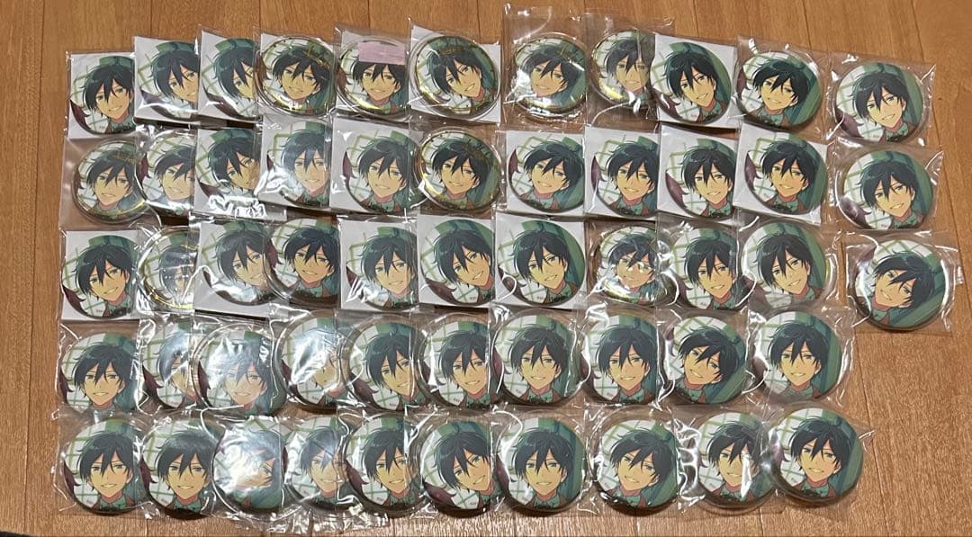 あんスタ あんさんぶるスターズ 氷鷹北斗 5周年 缶バッジ セット 氷鷹北斗 5周年 缶バッジ 63個 氷鷹北斗 5周年 缶バッジ