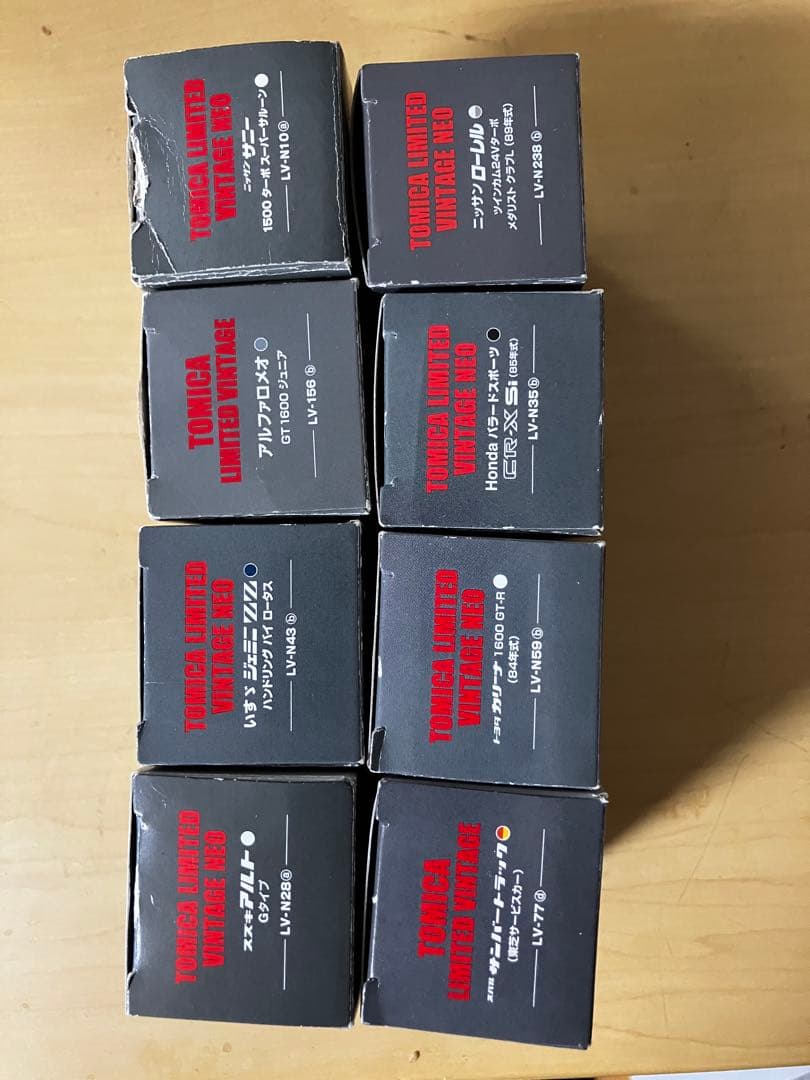 トミカリミテッドビンテージネオ ミニカーセット　8台　まとめ売り