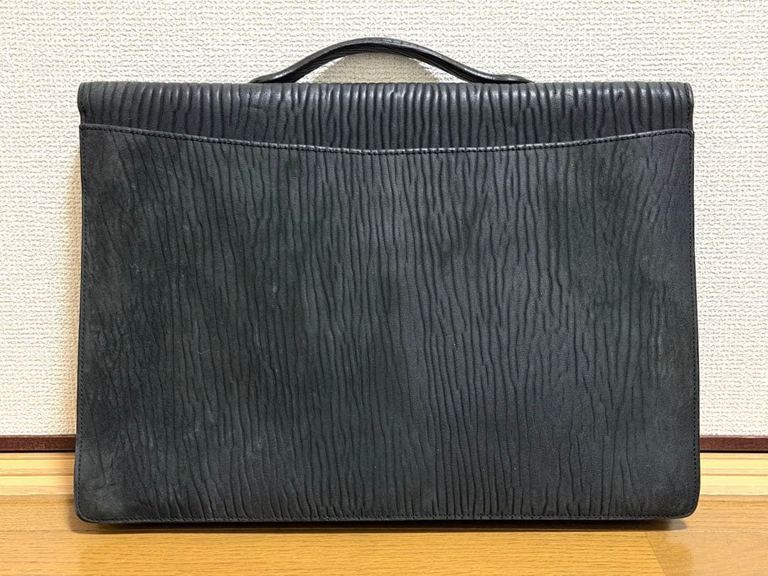 u*8様 Valextra ヴァレクストラ 黒ブリーフケース ビンテージ イタリ