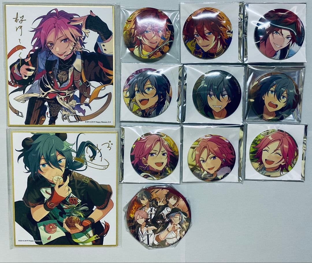 あんスタ缶バッジ類12点セットCrazy:B - メルカリ