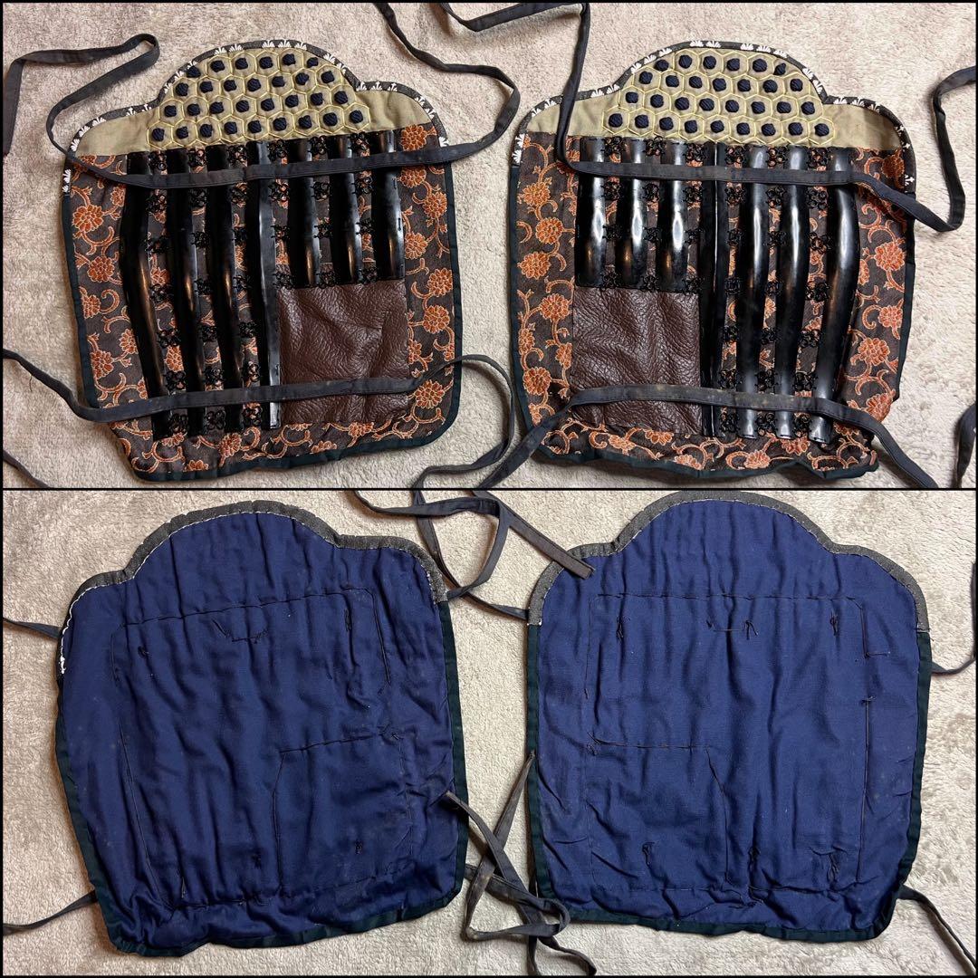 新品同様、美品！『光忍』丸武工房製【鎧•甲冑】紺糸威 黒胴 当世具足　甲冑 一式