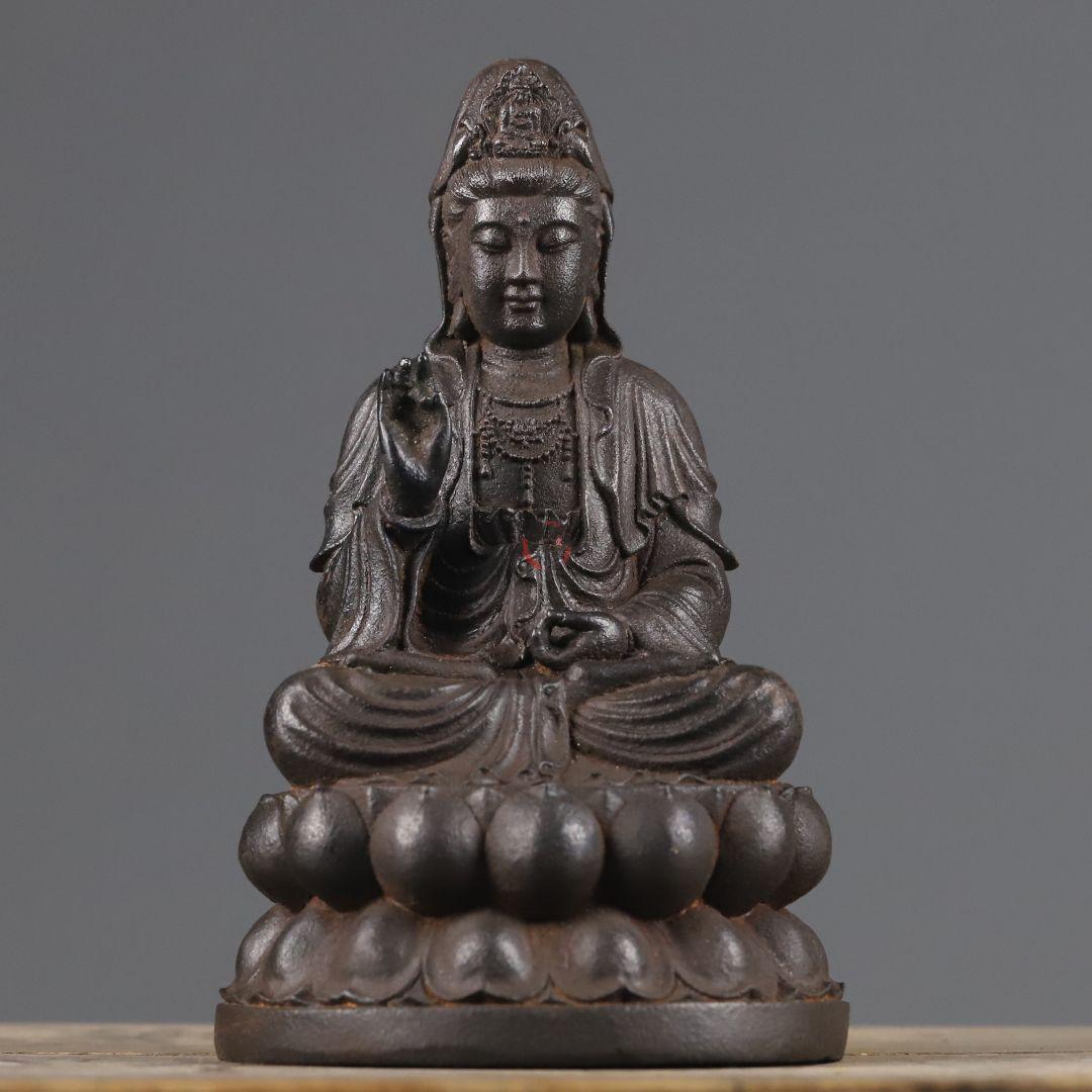 仏像 お釈迦様 鉄器 開運 風水 重厚 極細工 装飾品 工芸品 置物 仏教