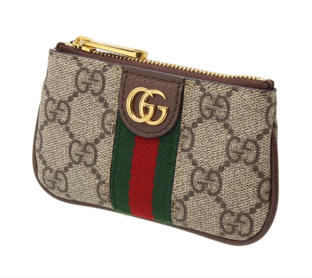 R2818 未使用 グッチ オフィディア とケース キーリング付