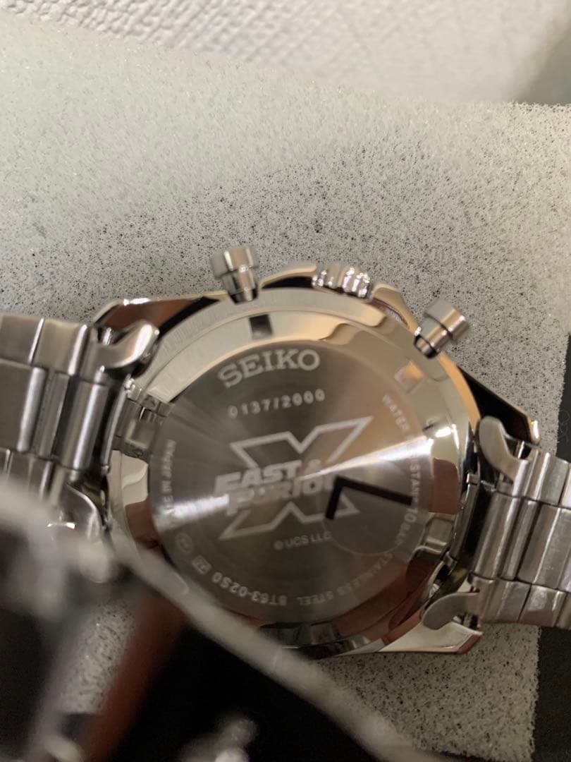 【限定品】 SEIKO ワイルド・スピード コラボウォッチ 新品 開封撮影のみ