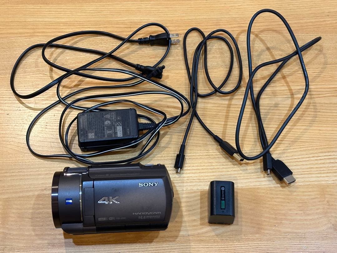 美品】SONY FDR-AX40 4K ハンディカム 本体
