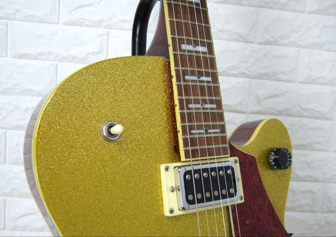 ギター Italia Guitars TORINO V Gold Sparkle