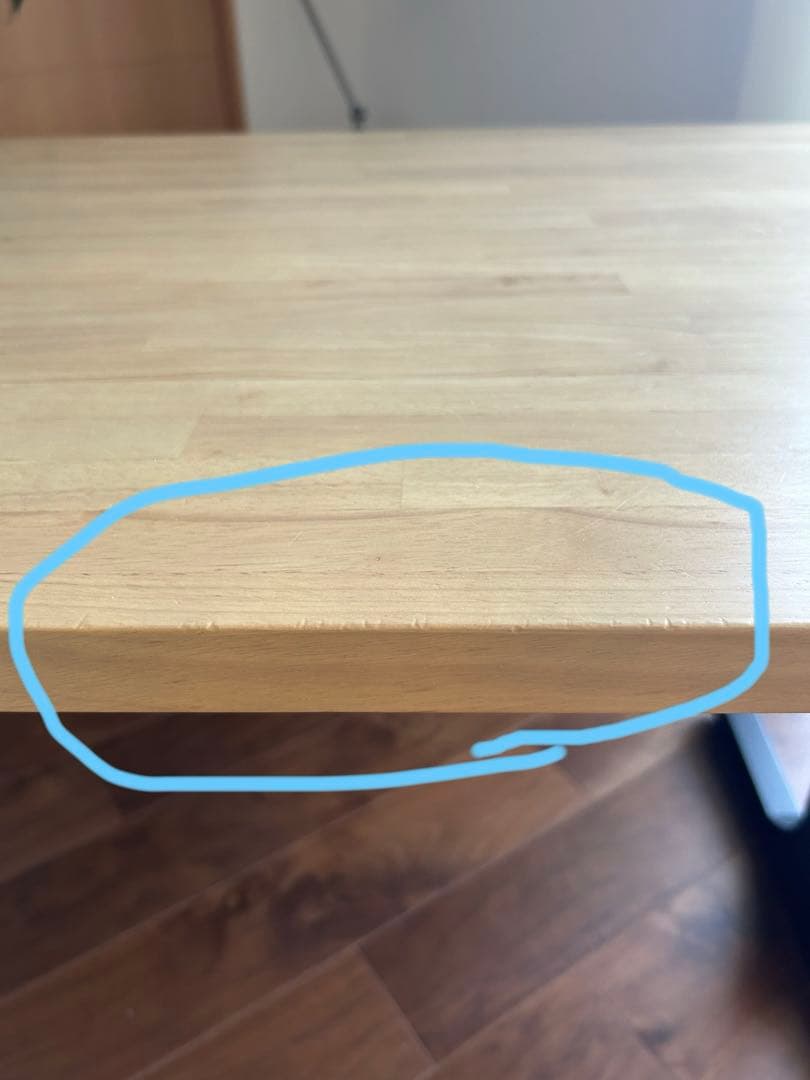 kanademono ダイニングテーブル ラバーウッドA 140×80