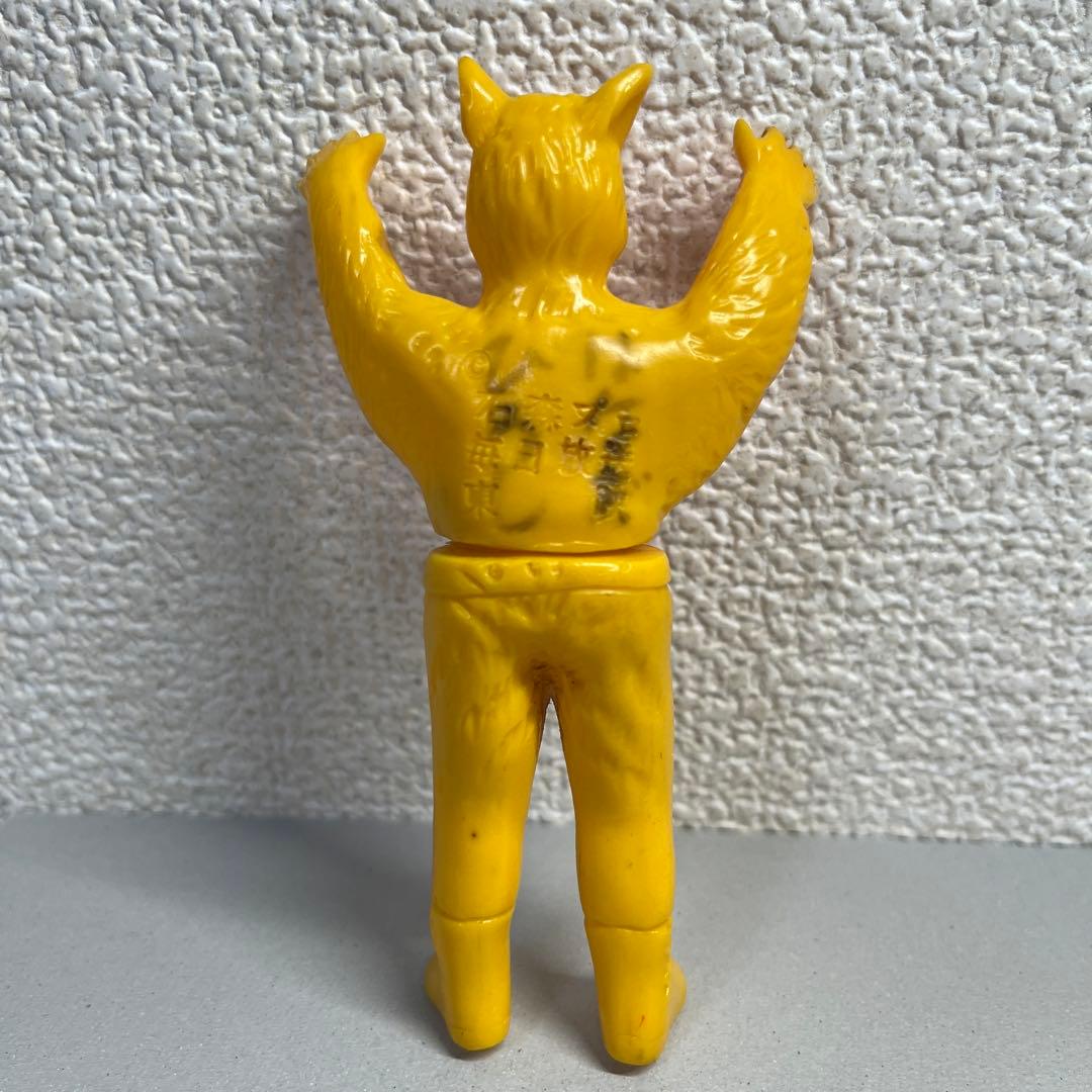 ⚠️激レア　仮面ライダー　珍色　ムササビートル　ミニソフビ　当時物　バンダイ