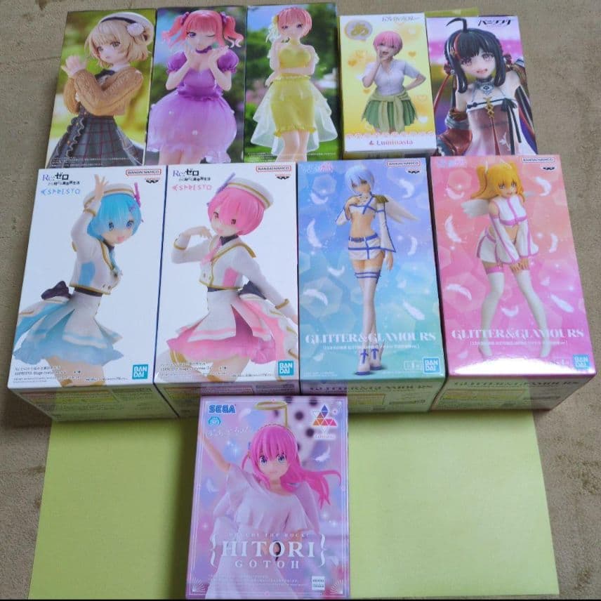 美少女フィギュア10個 プライズフィギュアまとめ売り プライズ