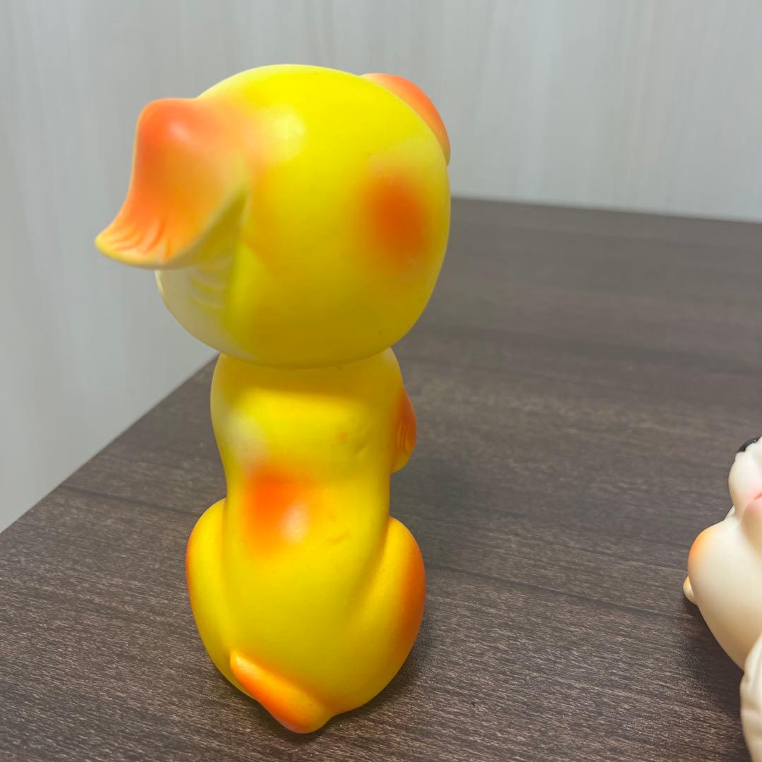 動物ソフビ 犬 クマ ゾウ 昭和レトロ よいこのおもちゃ - メルカリ