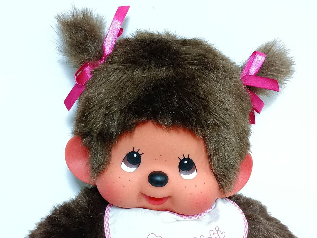モンチッチ　40th　ツインテール　ピンク L　MONCHHICHI