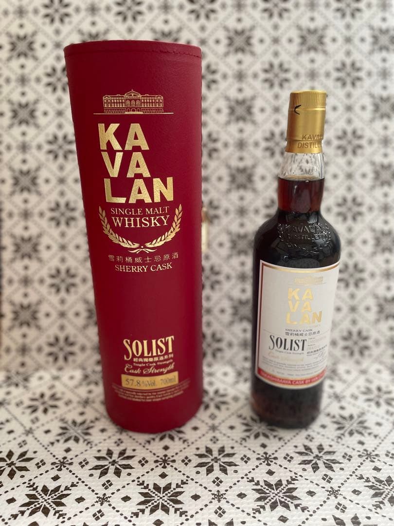 カバラン KAVALAN ソリストシェリー　700ml 台湾ウイスキー カバラン ソリスト シェリーカスクストレングス | ウイスキー