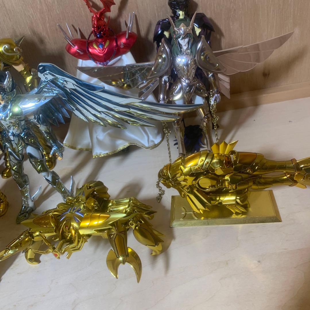聖闘士星矢 現状渡し オブジェ等 11個 聖闘士聖衣神話
