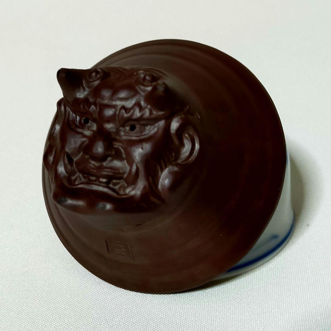 盃　光民作　福盃　大黒天と鬼面盃　お猪口