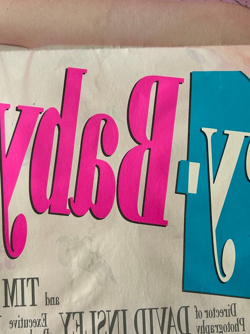 クライ・ベイビー　USオリジナル映画ポスター