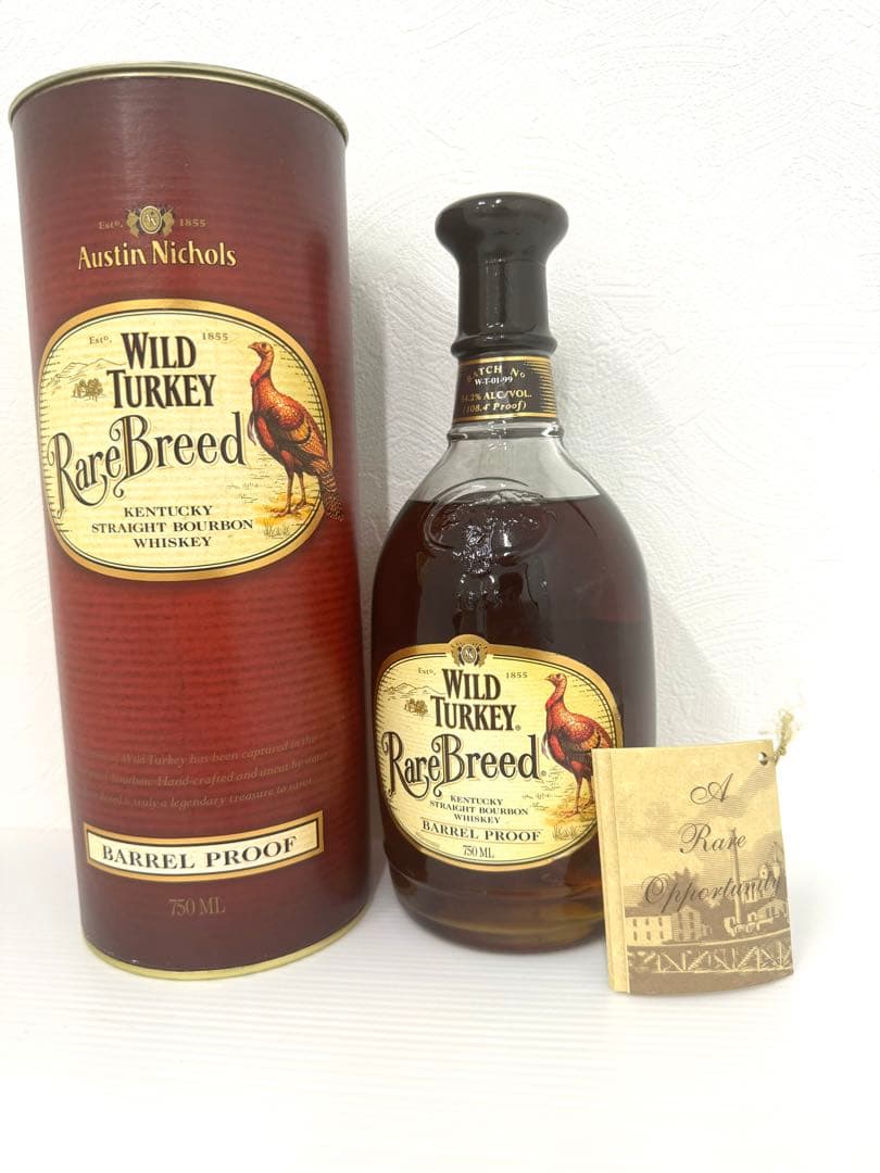希少美品】ワイルドターキー レアブリード 750ml バーボンウイスキー未開封