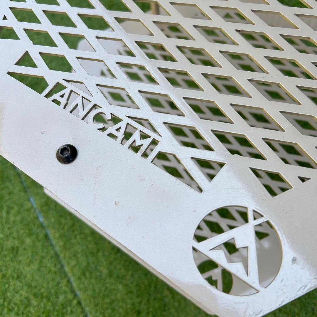 希少カラー ANCAM アナキャン テーブル メタヘキテ カーキ色