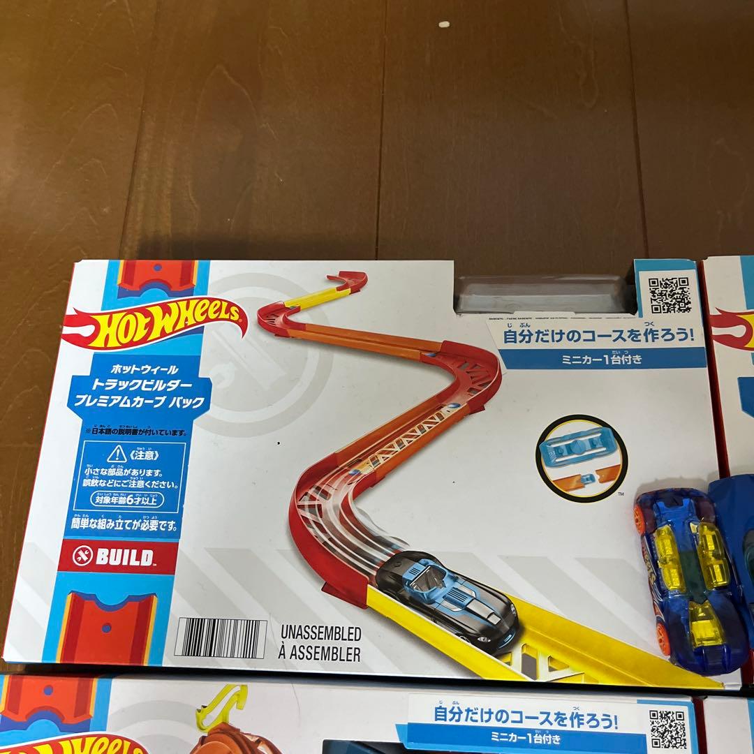 Hot Wheels トラックビルダー セット ミニカー付 モンスタートラック付