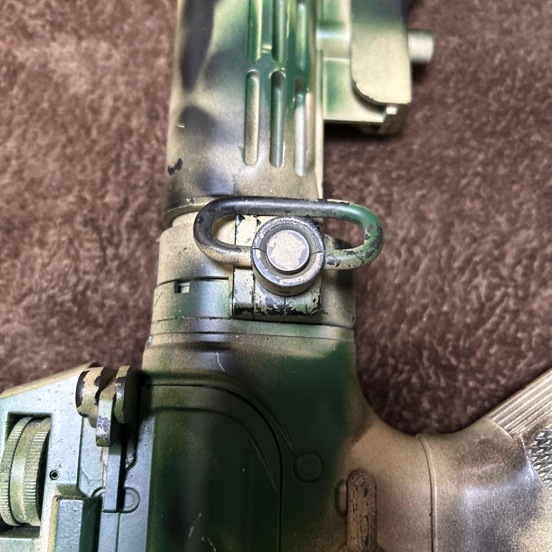 東京マルイ次世代電動ガン 迷彩塗装 バッテリー付き