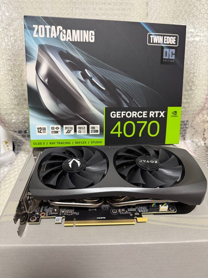 グラフィックボード・グラボ・ビデオカード ZOTAC GeForce RTX 4070 12GB ZOTAC GAMING GeForce RTX 4070 SUPER Twin Edge OC 12GB GDDR6X | ZOTAC