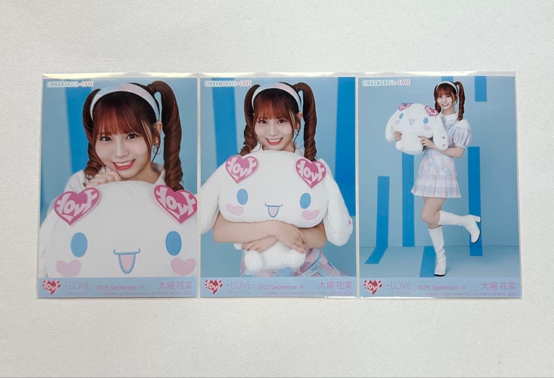 LOVE 大場花菜 生写真 シナモロールコラボ2025 - メルカリ
