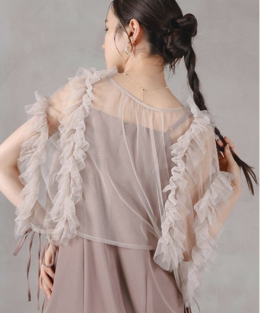 イ☆新品タグ付き☆et.UNiVER Frill bigshiape setup