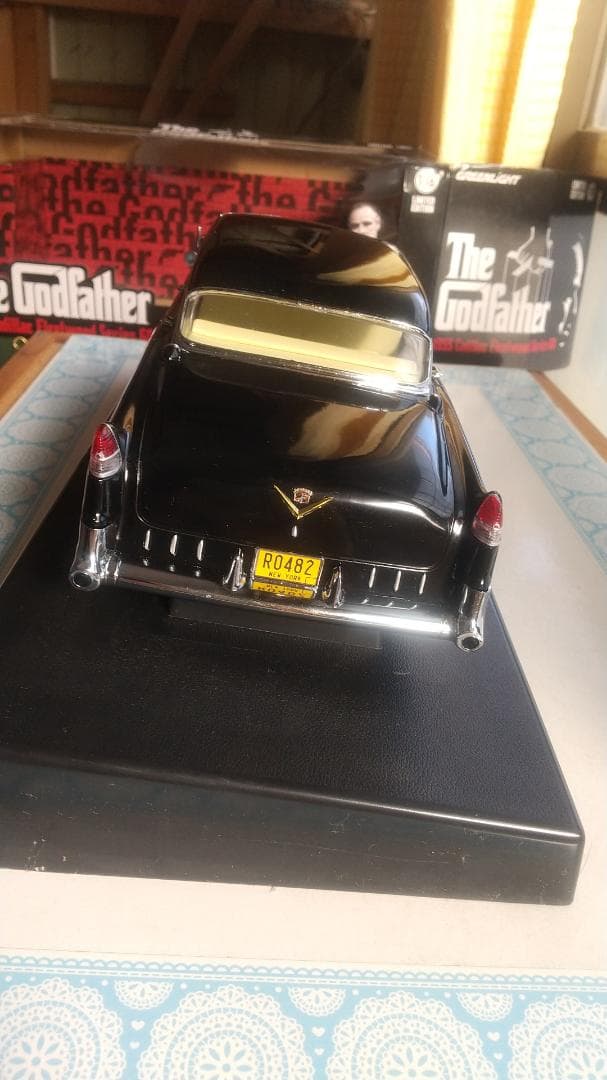 グリーンライト 1/18 1955キャデラックフリートウッド　ゴッドファーザー