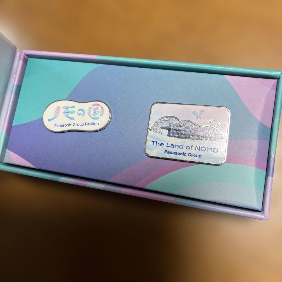 (非売品)大阪万博パナソニック パビリオン ピンバッジセット ノモの国