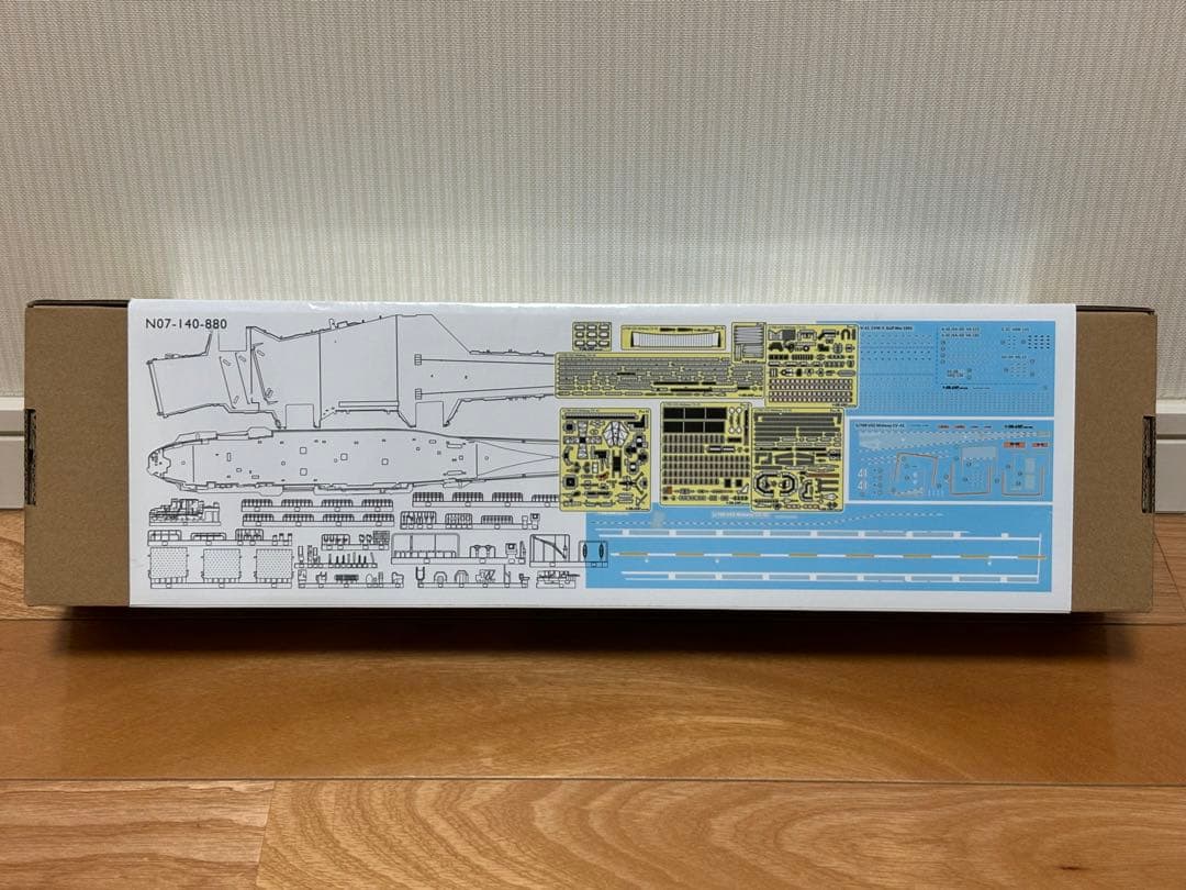 オレンジホビー 1/700 アメリカ海軍空母 CV-41 ミッドウェイ 1991