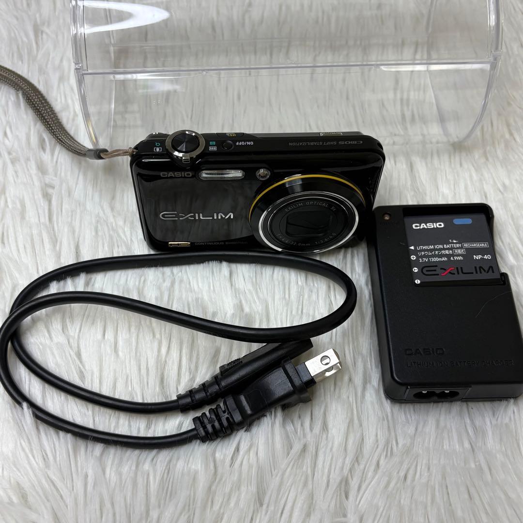 CASIO EXILIM EX-FC150 バッテリー 充電器 コンデジ 動作品