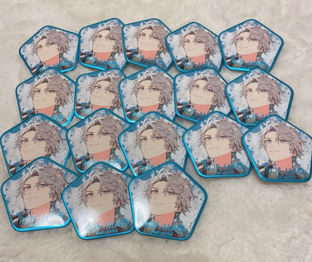 バラ売り可 甲斐田晴 缶バッジ