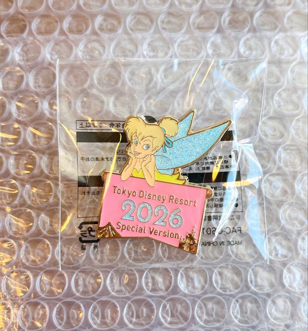 新品未開封】ティンカーベル 2026 ピンバッジ - メルカリ
