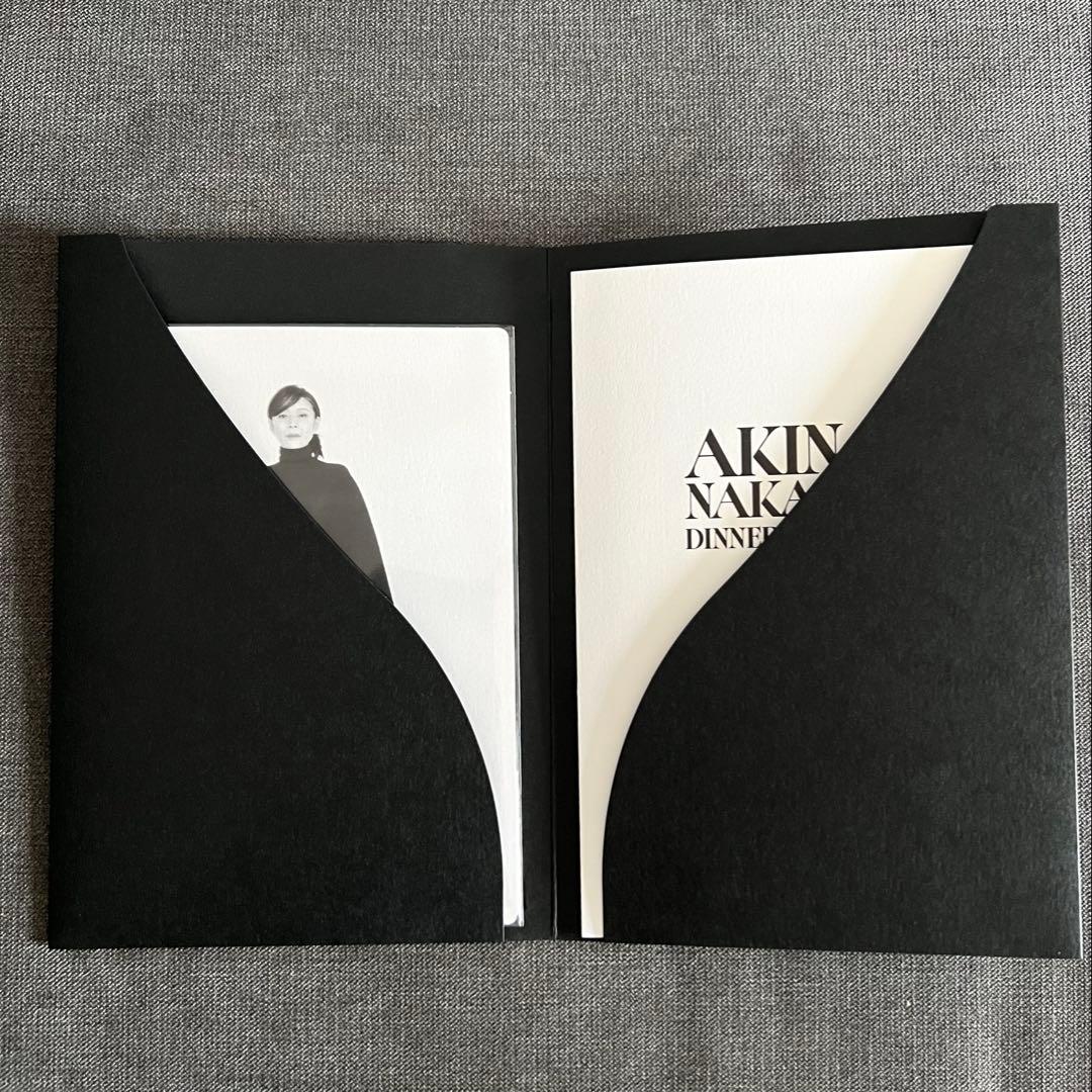 中森明菜ディナーショー2025 ポストカード メニュー トートバッグ AKINA