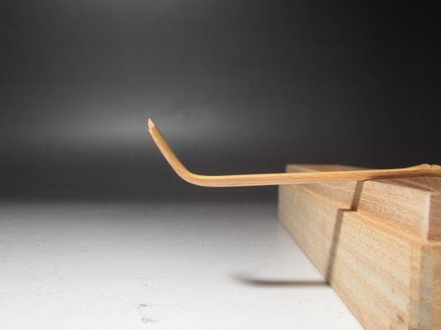 ☆裏千家十四代淡々斎自作茶杓「洗心」黒田正玄下削り 二