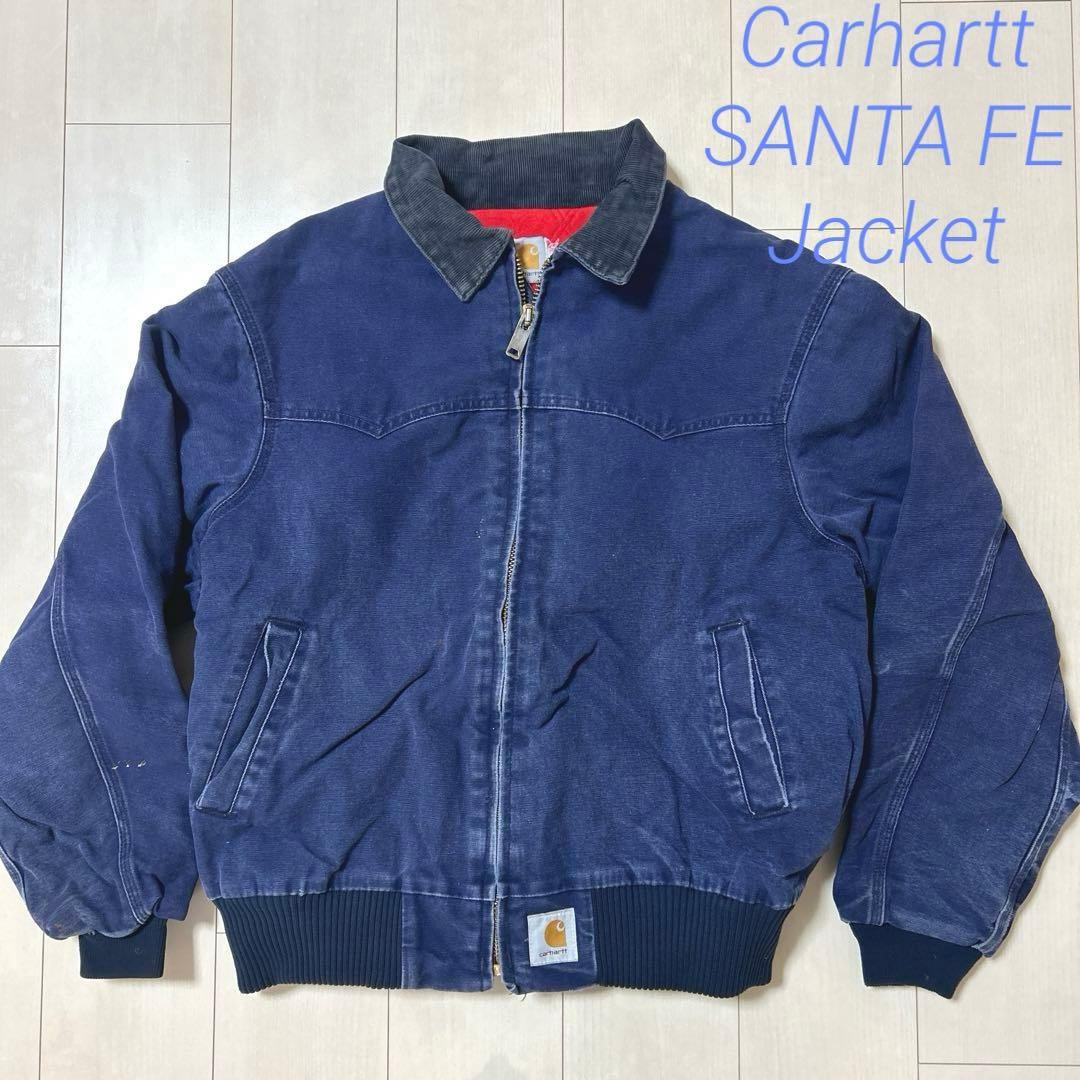 Carhartt SANTA FE カーハート ネイビーサンタフェジャケット - メルカリ