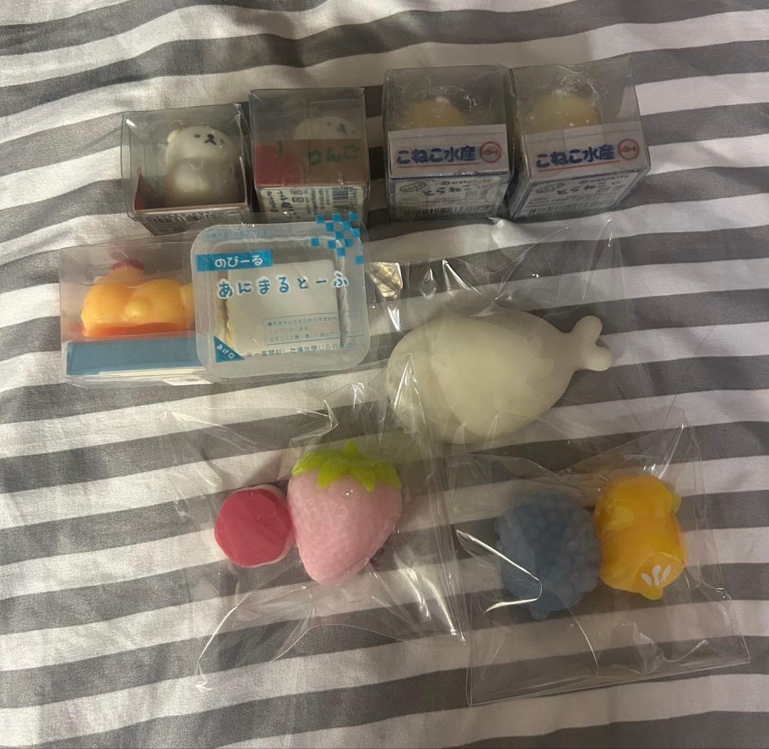 やわらかとらねこくん　やわらかこいぬちゃん　ushihito　スクイーズ　11点 楽天市場】【25個セット】もちもちお昼寝にゃんこスクイーズ おもちゃ