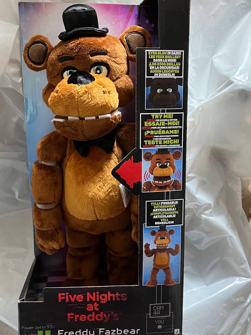 映画 ファイブ・ナイツ・アット・フレディーズ フレディ ぬいぐるみ