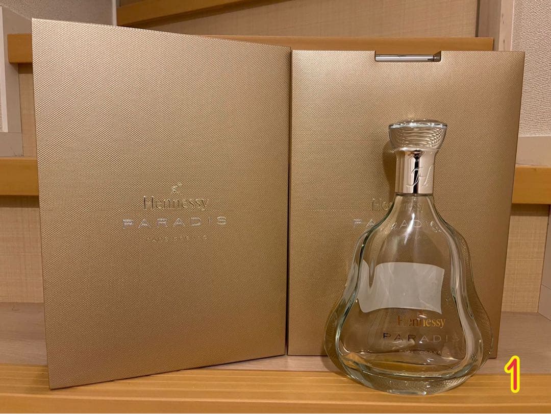 Hennessy PARADIS 空瓶空箱美品