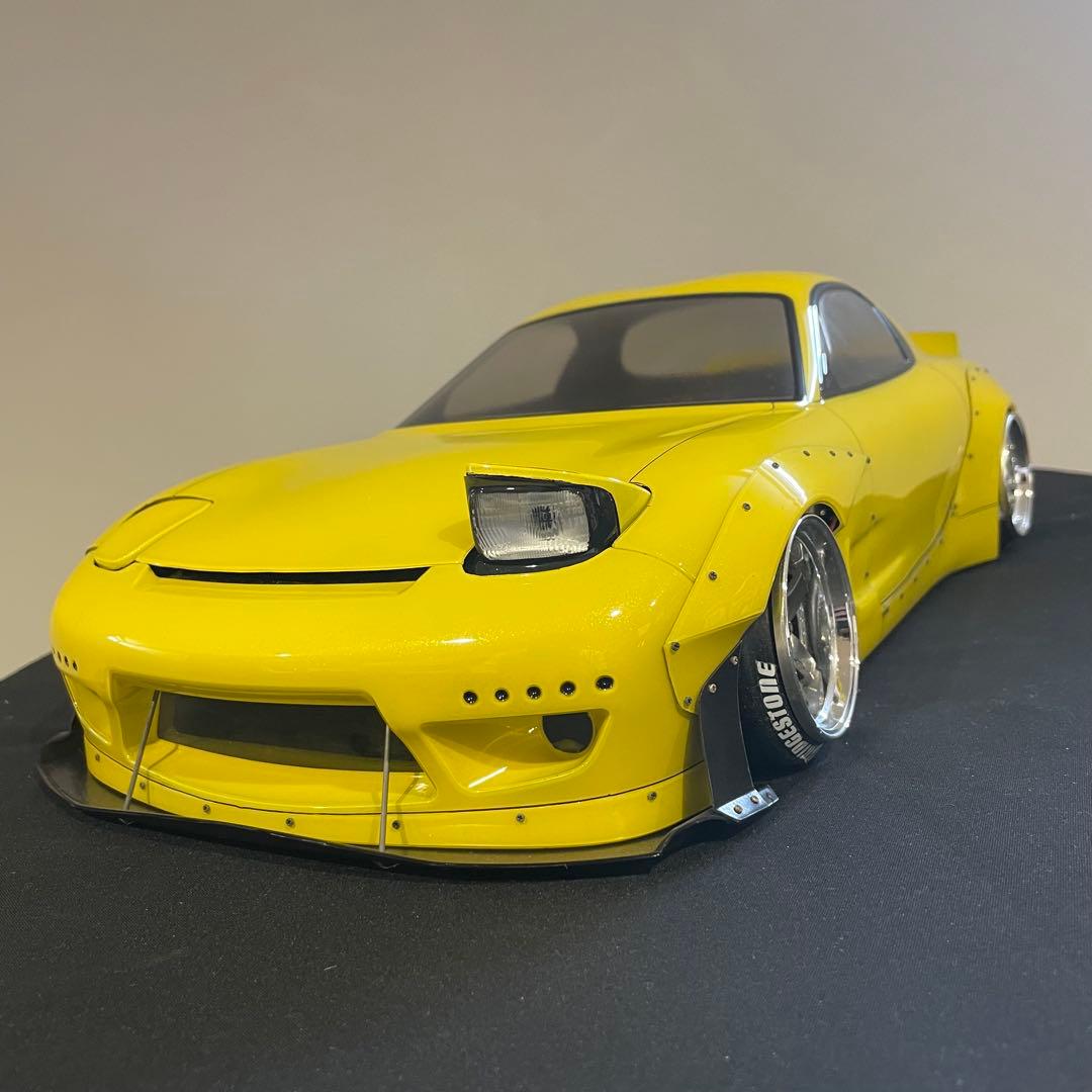 O*Z様 abcホビー rx-7 FD 1/10 ラジコン　ボディ　ロケットバニ