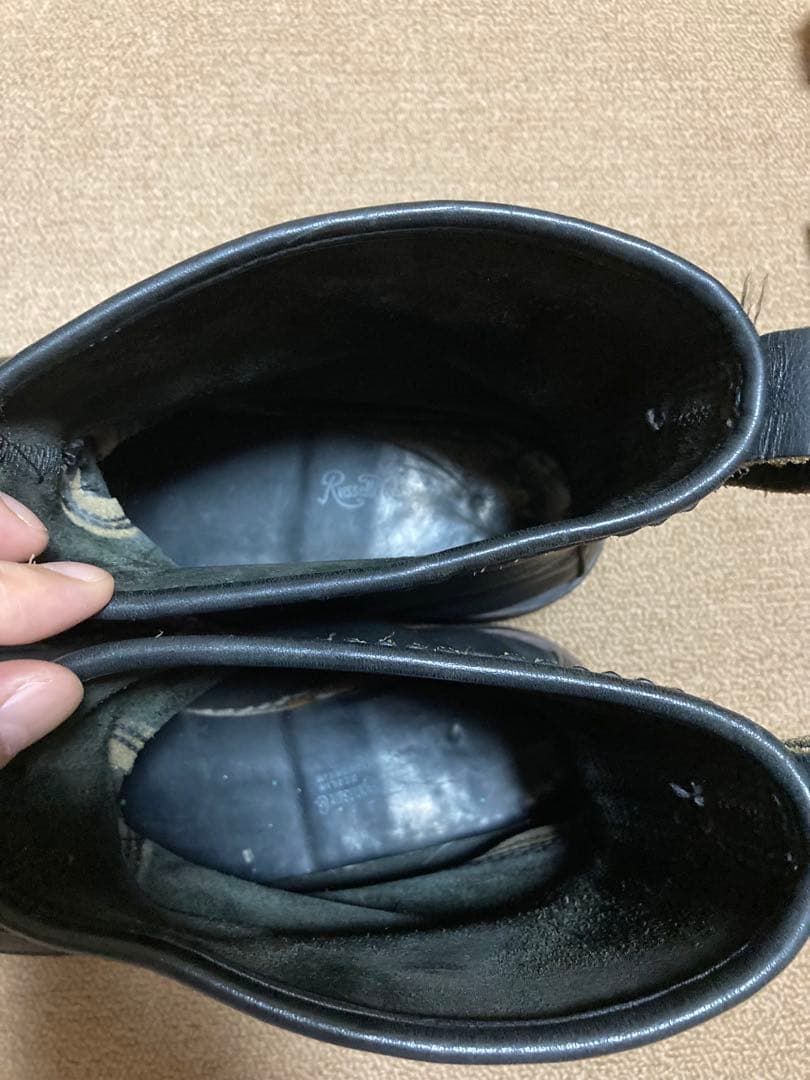 ラッセルモカシン ノックアバウト ブーツ 10.5E ブラック クロムエクセル