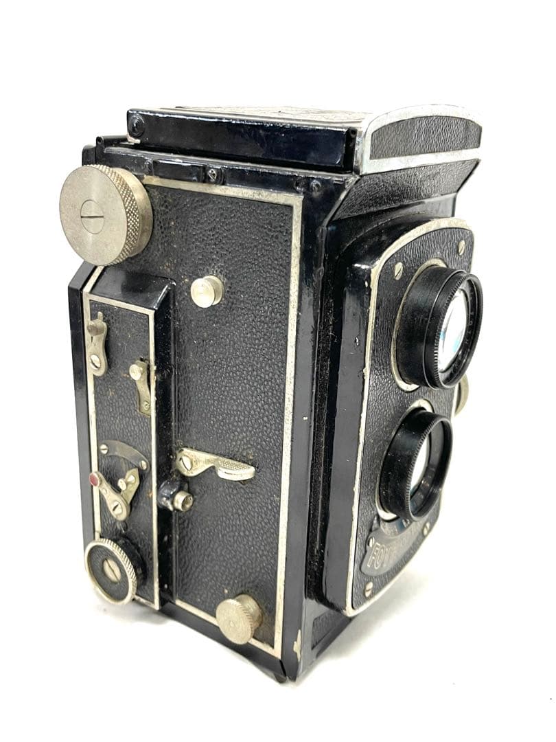 FOTH-FLEX フォスフレックス 二眼レフカメラ レザーケース付き