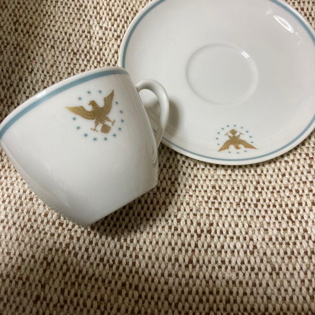 PAN AM パンナム 1960年代 ファーストクラス デミタスカップ ノリタケ